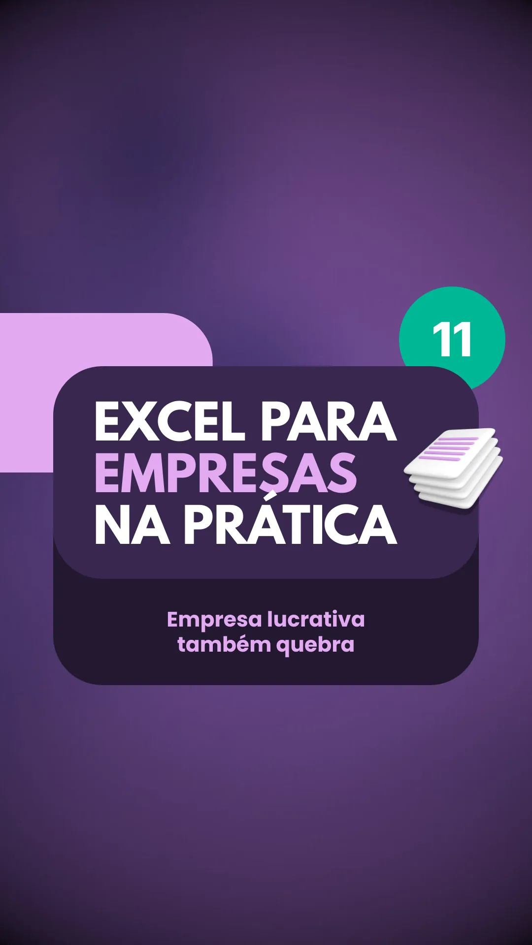Capa do vídeo: Lucro e fluxo de caixa: por que uma empresa lucrativa pode falir
